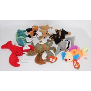 Ty Teenie Beanie Babies Lot of 8 w/Tags 1993 & 1999